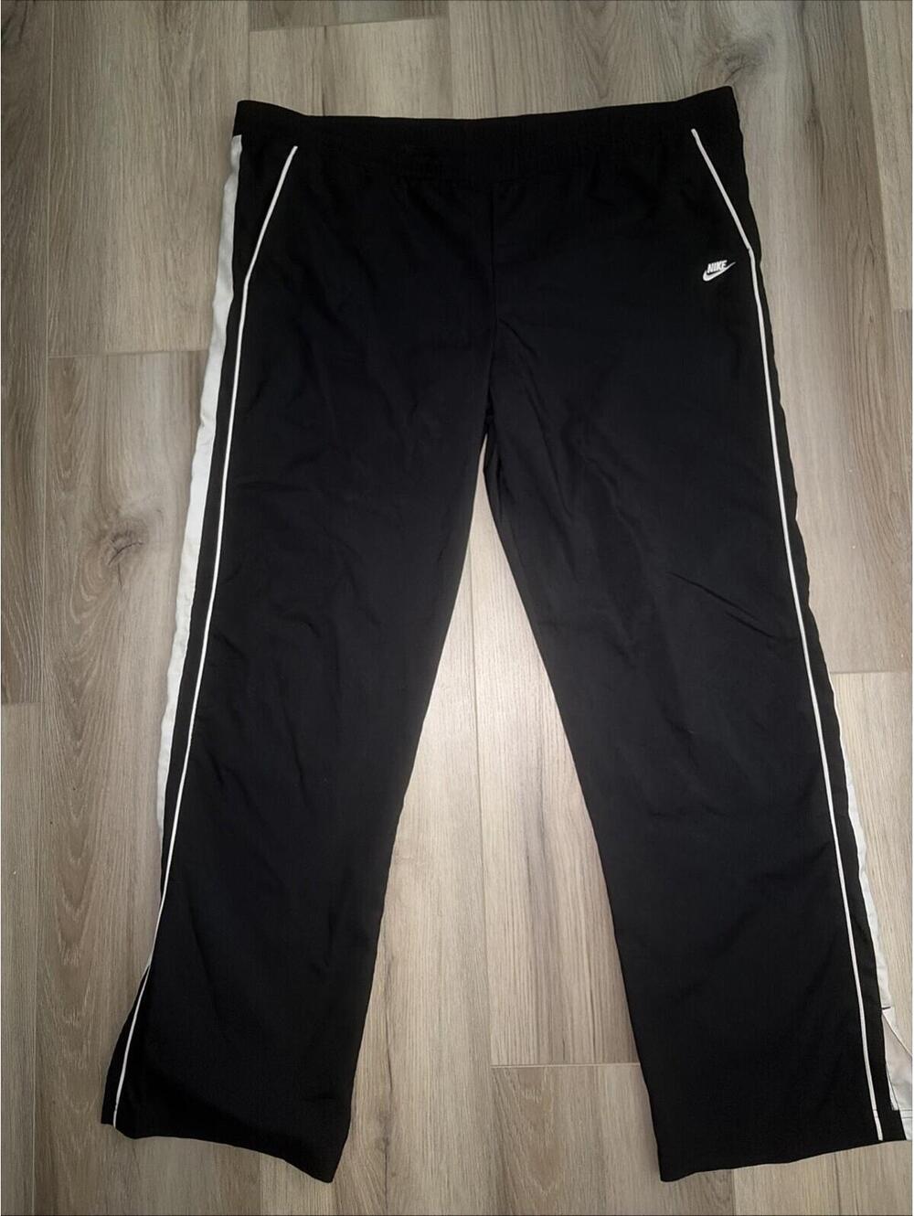 Nike Dri-FIT Track Pants Mens XL Black Colorblock Warm Up Running CV0096-010